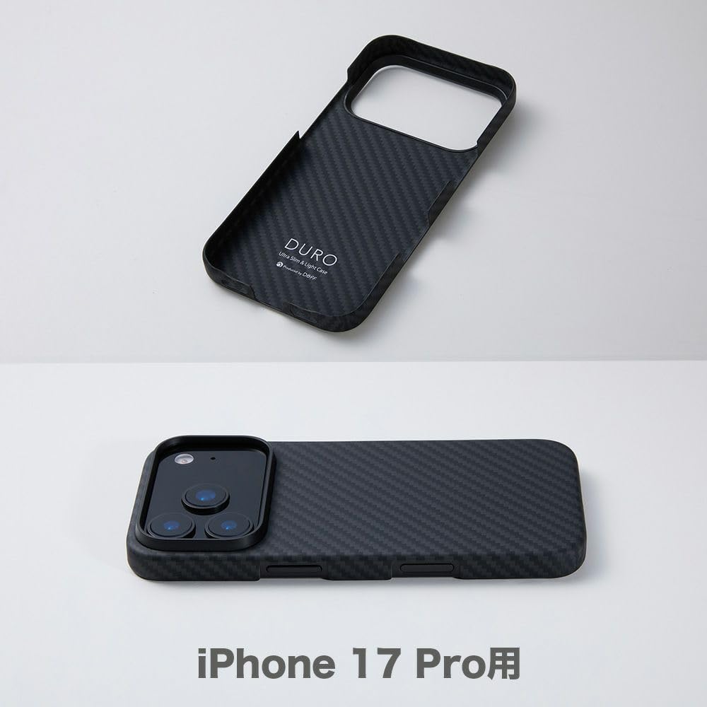 Amazon.co.jp: Deff ディーフ iPhone17Pro用 アラミド繊維 薄型 耐衝撃
